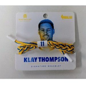 🏀🆕 KLAY THOMPSON - G.S.W. - MEDIUM/LARGE BRAIDED WRISTBAND BRACELET -NBA